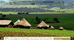 Desktop Screenshot of dinkneshethiopiatour.com